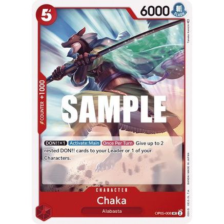 Chaka (OP05-008) - Awakening of the New Era