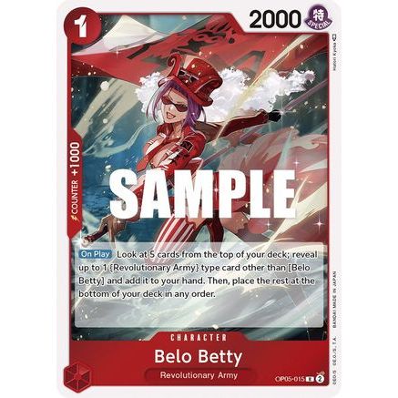 Belo Betty (015) (OP05-015) - Awakening of the New Era Foil