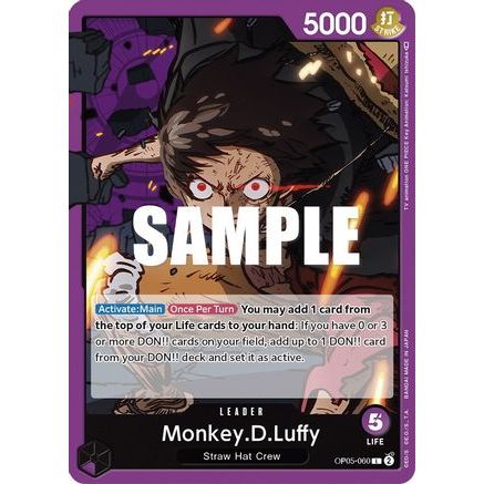 Monkey.D.Luffy (060) (OP05-060) - Awakening of the New Era