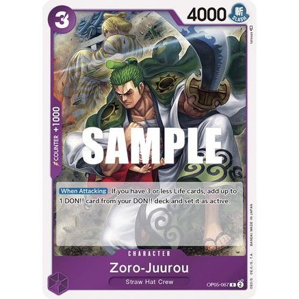 Zoro-Juurou (OP05-067) - Awakening of the New Era Foil