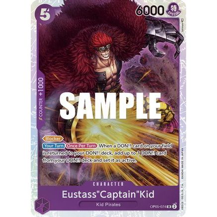 Eustass"Captain"Kid (OP05-074) - Awakening of the New Era Foil