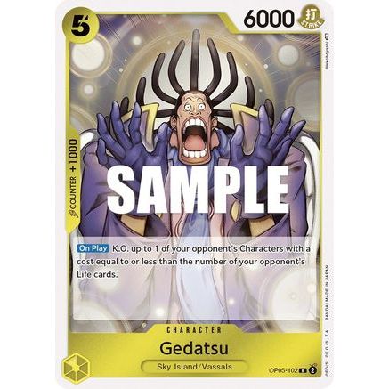 Gedatsu (OP05-102) - Awakening of the New Era Foil