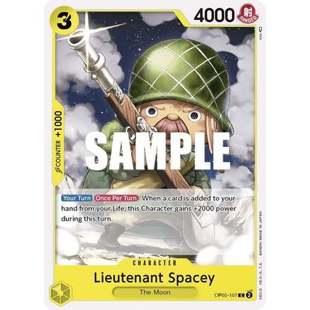 Lieutenant Spacey (OP05-107) - Awakening of the New Era