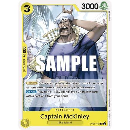 Captain McKinley (OP05-112) - Awakening of the New Era