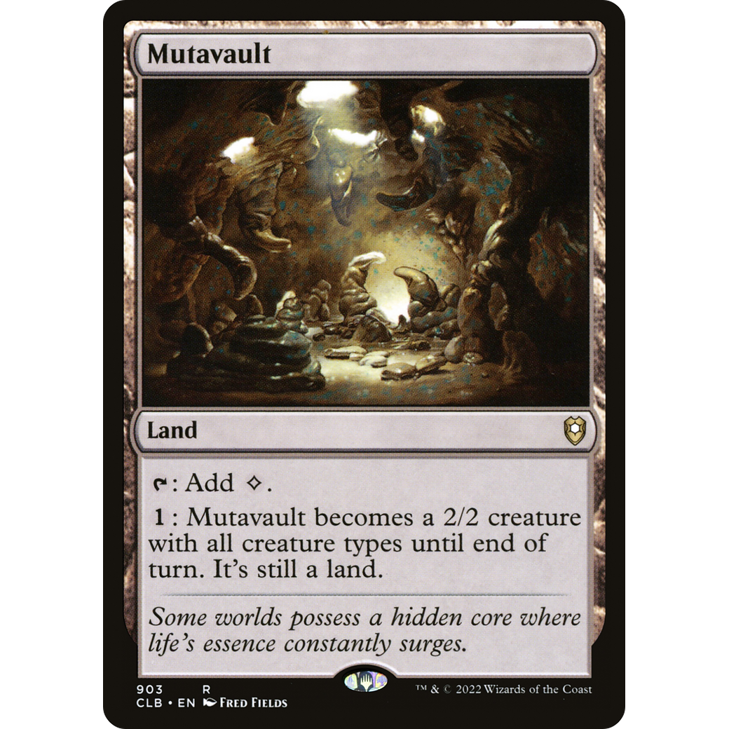 Mutavault (CLB-903) - Commander Legends: Battle for Baldur's Gate