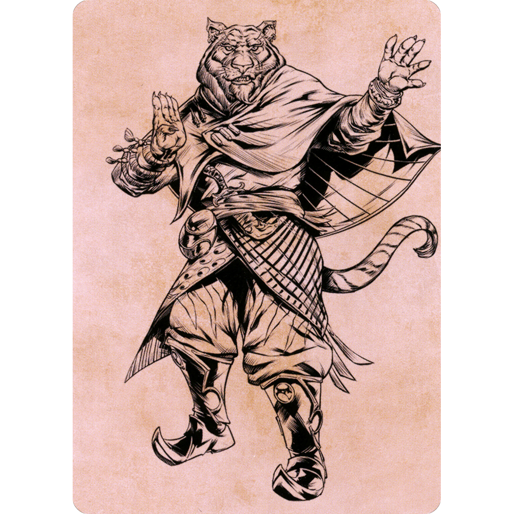 Mahadi, Emporium Master // Mahadi, Emporium Master (ACLB-070) - Battle for Baldur's Gate Art Series (Borderless)