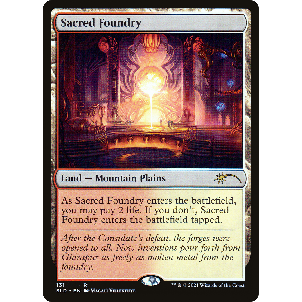 Sacred Foundry (SLD-131) - Secret Lair Drop