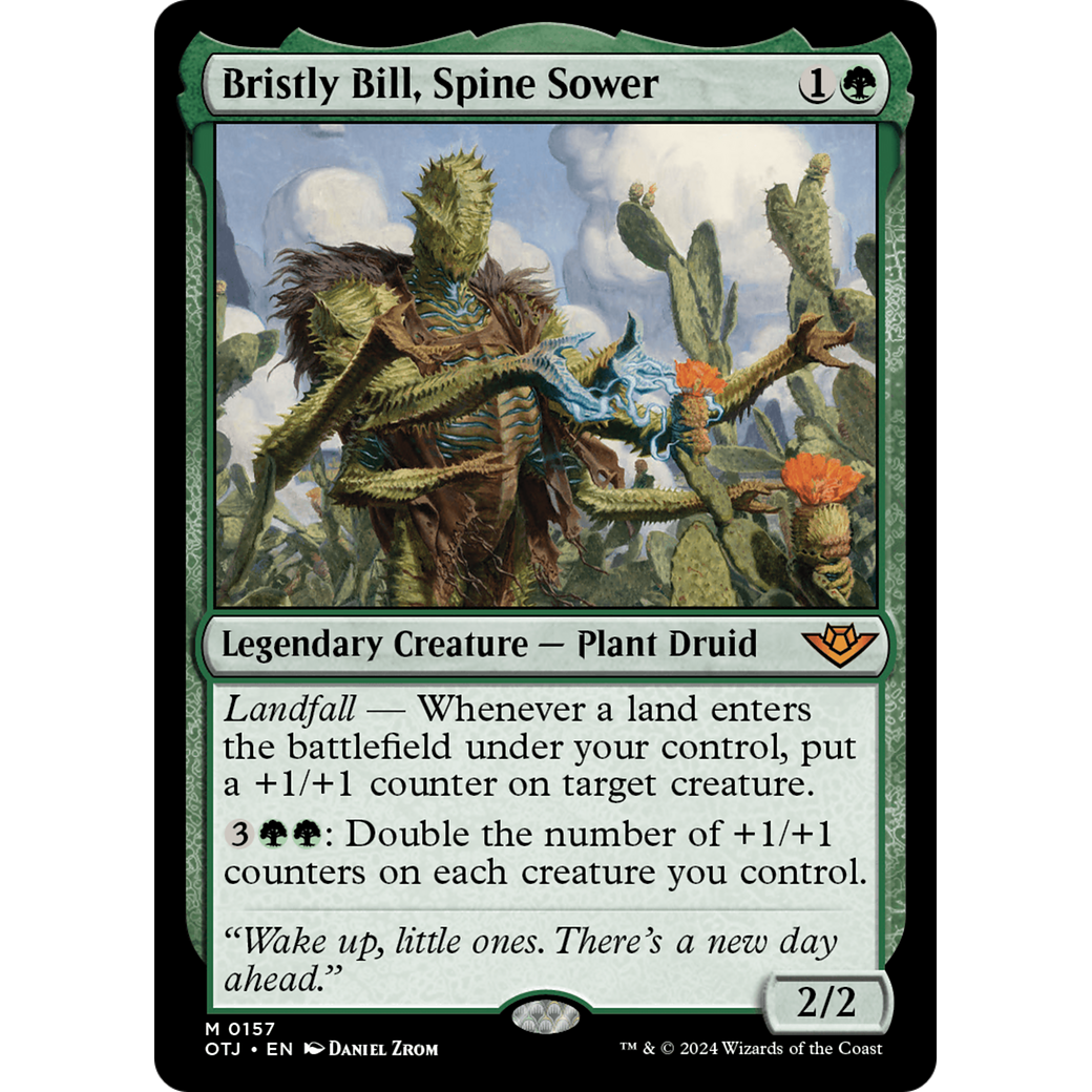 Bristly Bill, Spine Sower (OTJ-157) - Outlaws of Thunder Junction