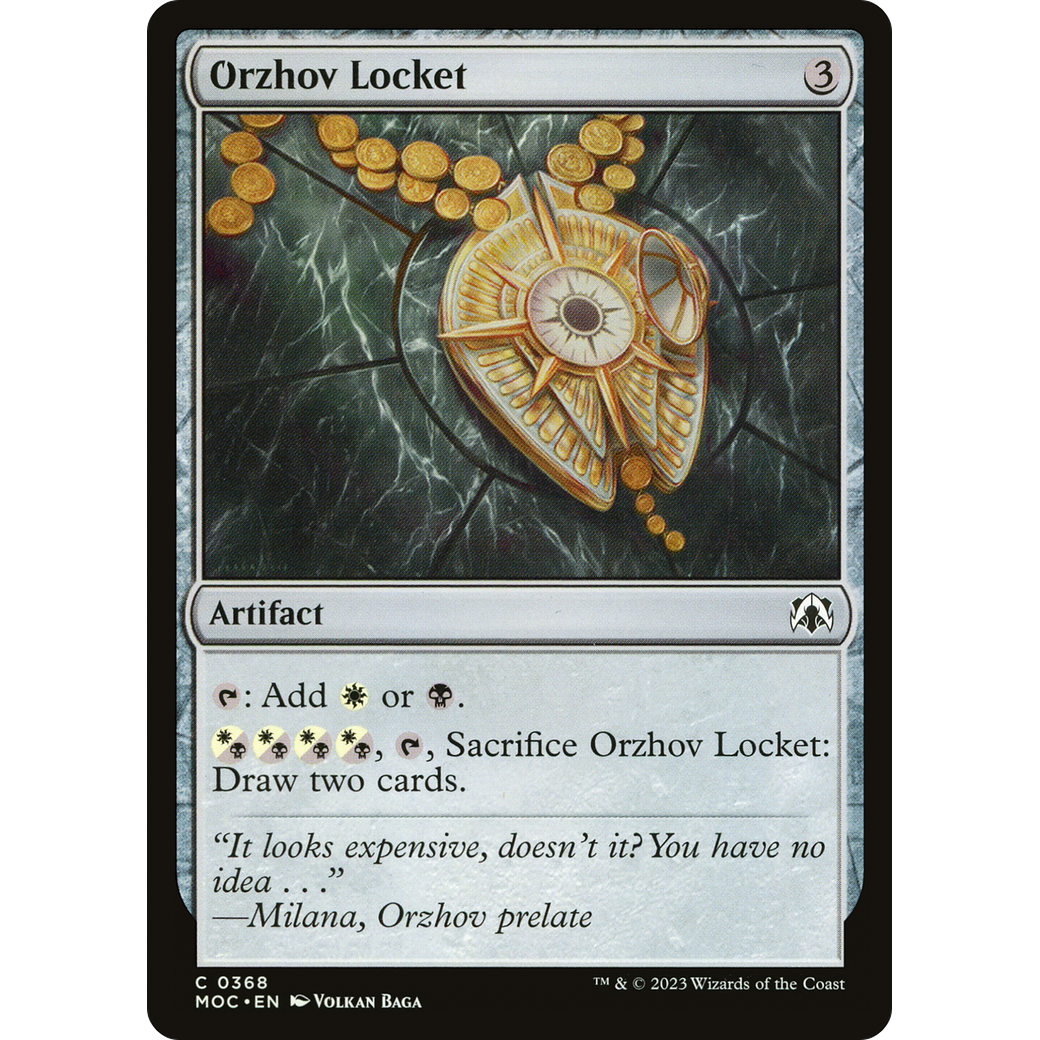 Orzhov Locket (MOC-368) - March of the Machine Commander