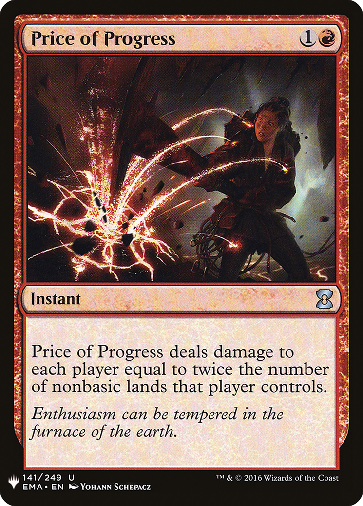 Price of Progress (EMA) (LIST-141) - The List