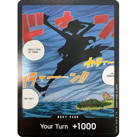 DON!! Card (Silhouette) (Double Pack Set Volume 2) - Awakening of the New Era Foil