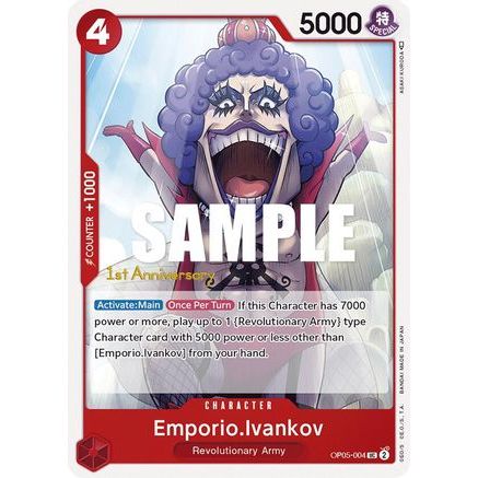 Emporio.Ivankov (OP05-004) - Awakening of the New Era: 1st Anniversary Tournament Cards