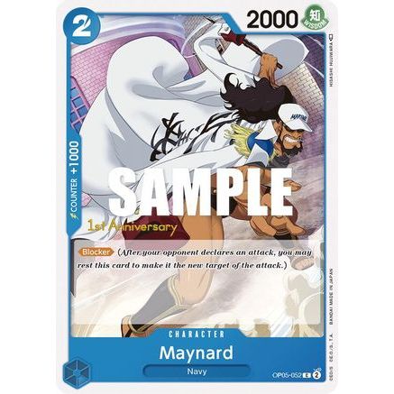 Maynard (OP05-052) - Awakening of the New Era: 1st Anniversary Tournament Cards
