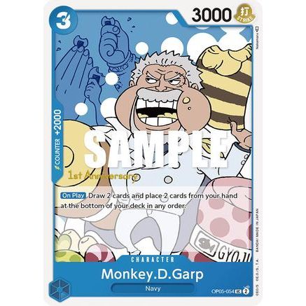 Monkey.D.Garp (OP05-054) - Awakening of the New Era: 1st Anniversary Tournament Cards