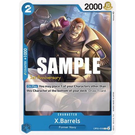 X.Barrels (OP05-056) - Awakening of the New Era: 1st Anniversary Tournament Cards