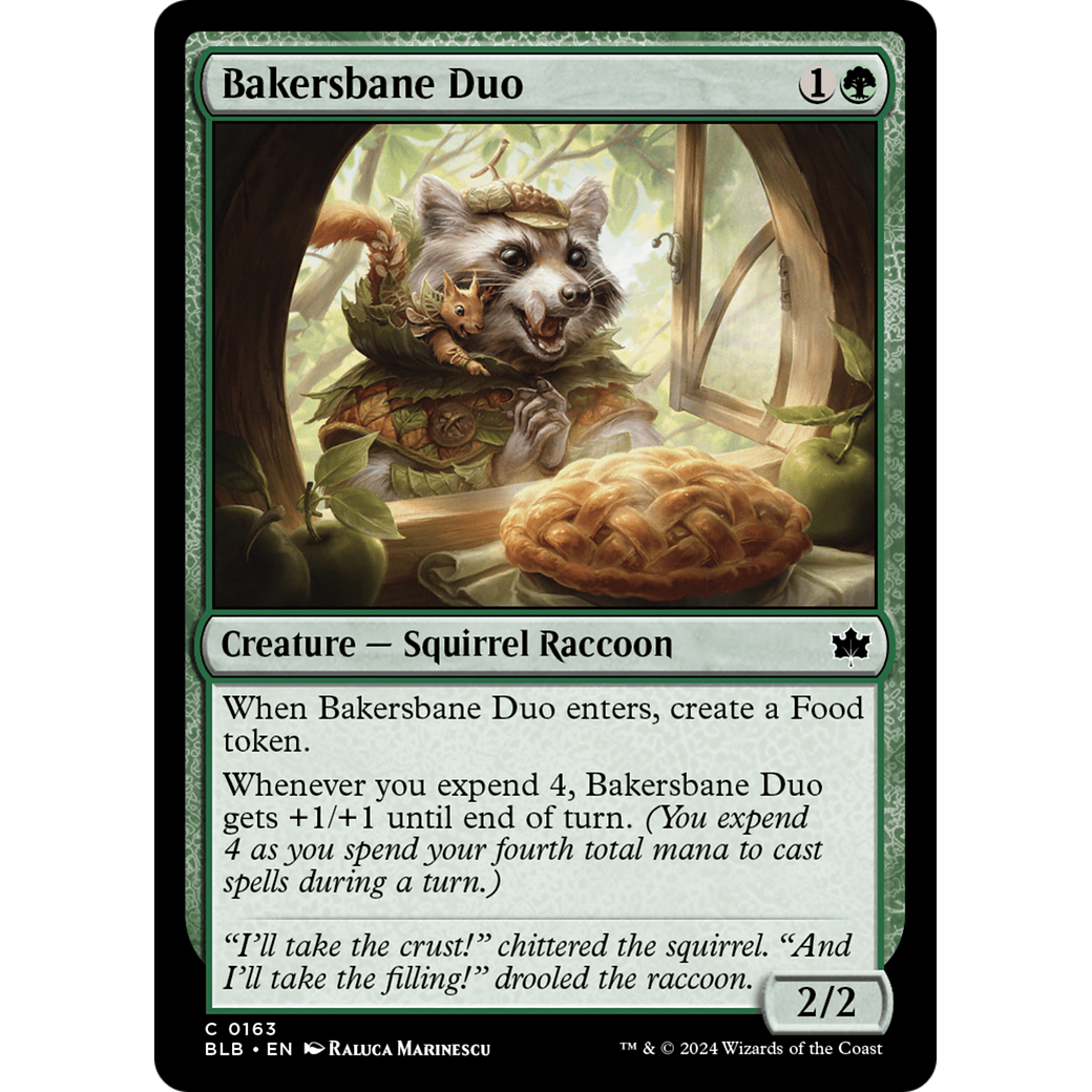 Bakersbane Duo (BLB-163) - Bloomburrow Foil