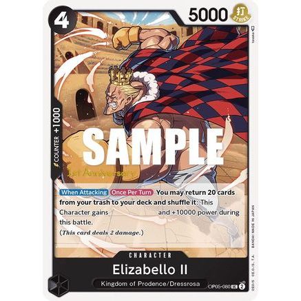 Elizabello II (OP05-080) - Awakening of the New Era: 1st Anniversary Tournament Cards
