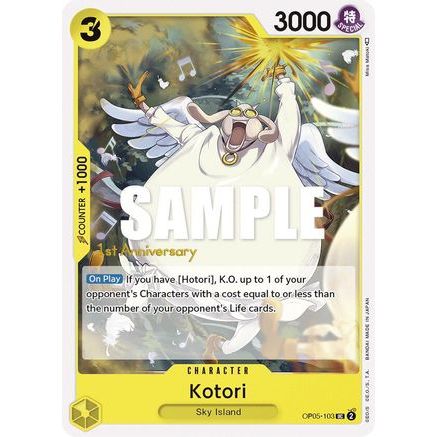 Kotori (OP05-103) - Awakening of the New Era: 1st Anniversary Tournament Cards