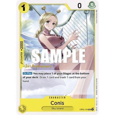 Conis (OP05-104) - Awakening of the New Era: 1st Anniversary Tournament Cards