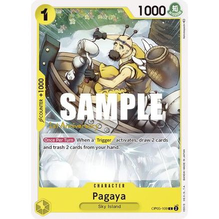 Pagaya (OP05-109) - Awakening of the New Era: 1st Anniversary Tournament Cards