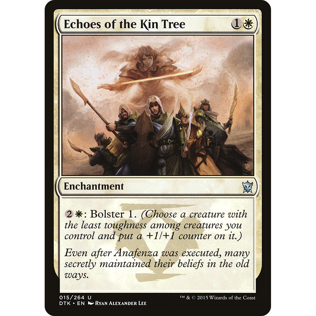 Echoes of the Kin Tree (DTK-015) - Dragons of Tarkir Foil