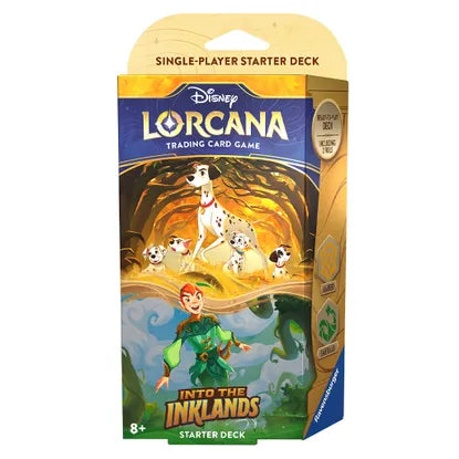 Disney Lorcana: Into the Inklands - Amber and Emerald Starter Deck