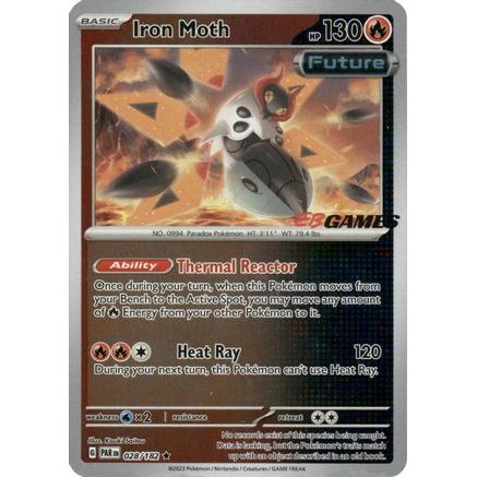 Iron Moth - 028/182 (EB Games Promo) 28 - Miscellaneous Cards & Products Holofoil