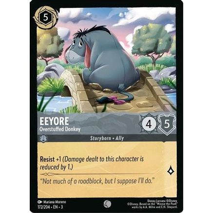 Eeyore - Overstuffed Donkey (172/204) - Into the Inklands Cold Foil