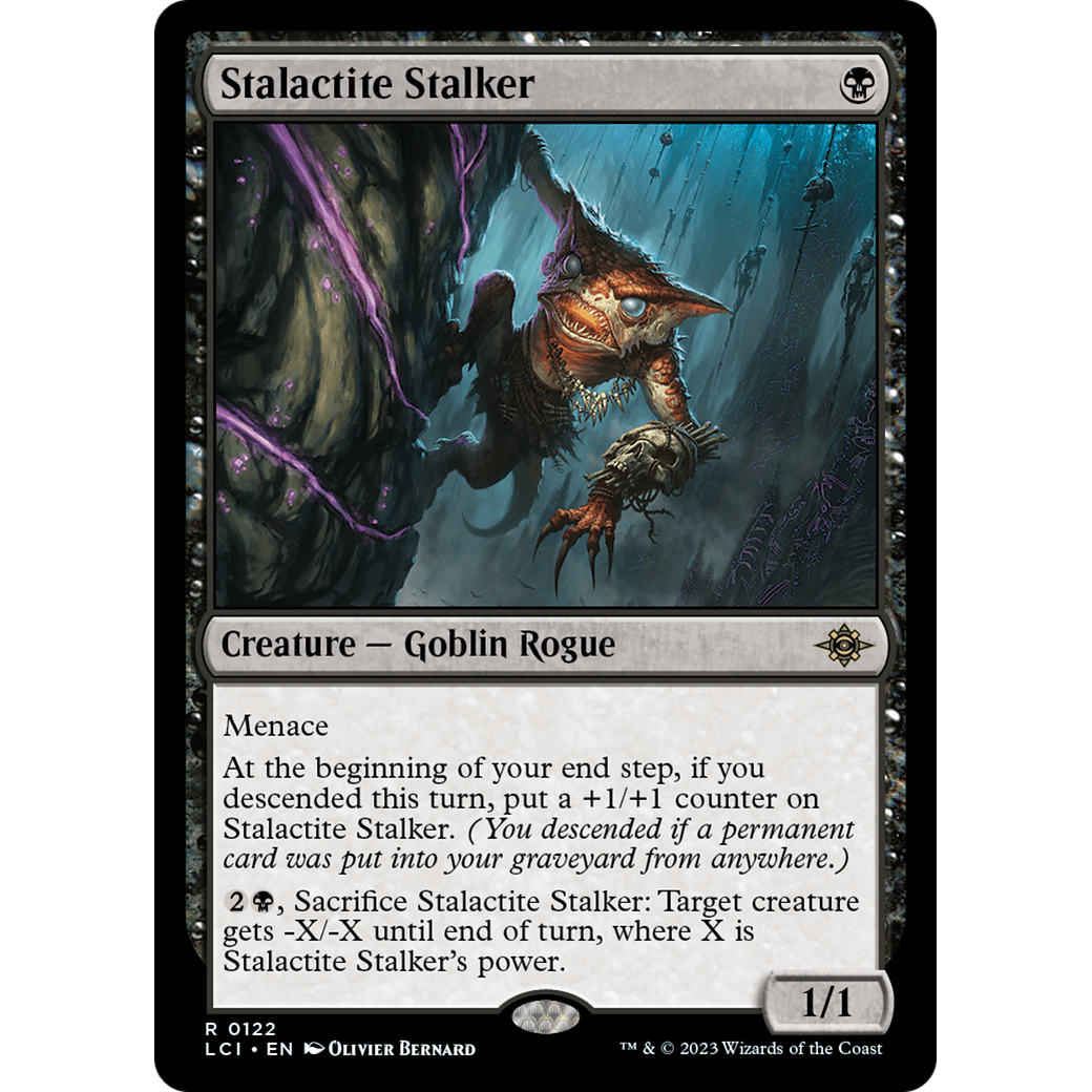 Stalactite Stalker (LCI-122) - The Lost Caverns of Ixalan Foil