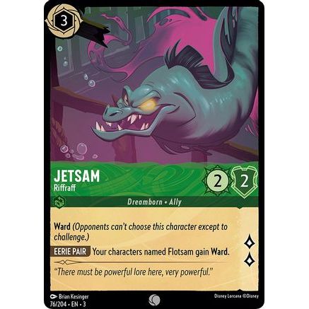 Jetsam - Riffraff (76/204) - Into the Inklands Cold Foil