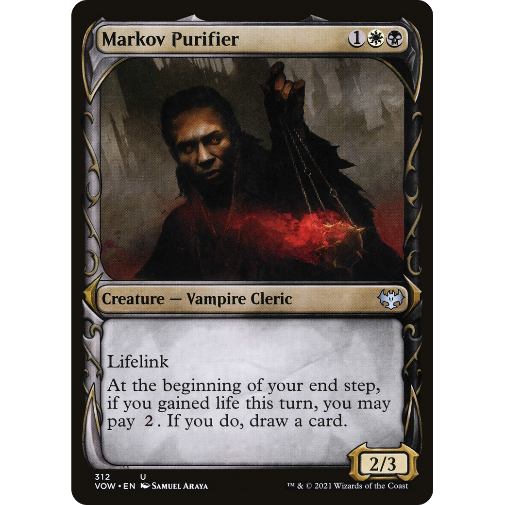 Markov Purifier (Showcase) (VOW-312) - Innistrad: Crimson Vow: (Showcase)