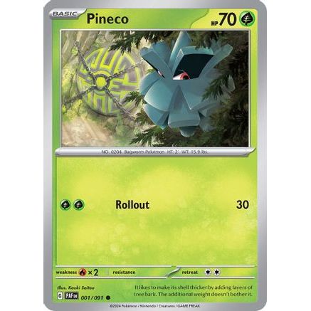 Pineco - 001/091 1 - SV Paldean Fates