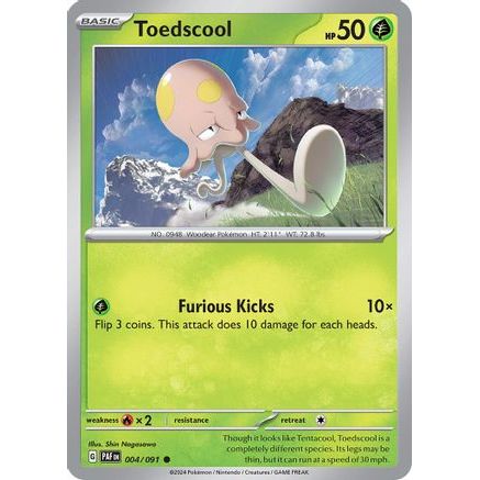 Toedscool - 004/091 4 - SV Paldean Fates
