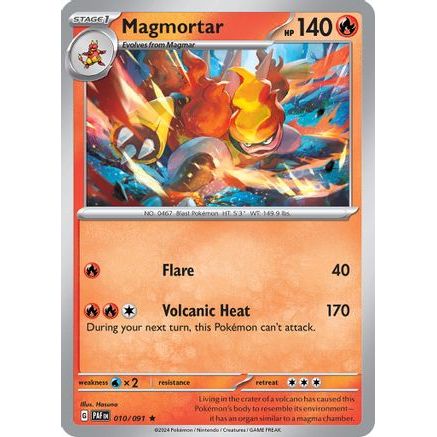 Magmortar 10 - SV Paldean Fates Holofoil