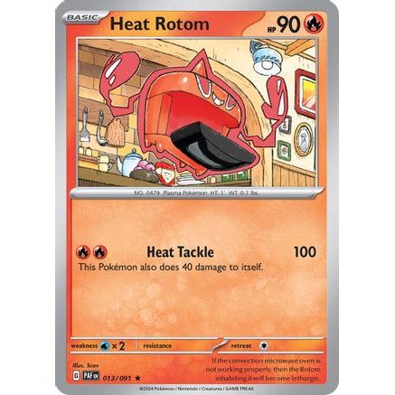 Heat Rotom 13 - SV Paldean Fates Holofoil
