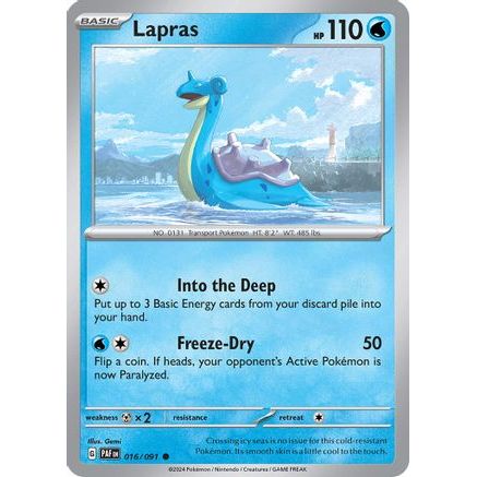 Lapras 16 - SV Paldean Fates