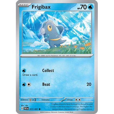 Frigibax - 017/091 17 - SV Paldean Fates Reverse Holofoil