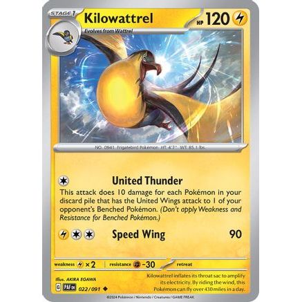 Kilowattrel - 022/091 22 - SV Paldean Fates
