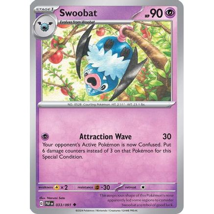 Swoobat 33 - SV Paldean Fates