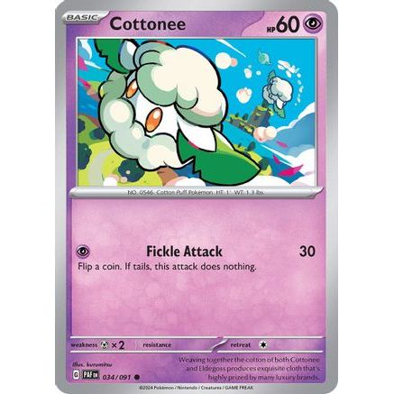 Cottonee 34 - SV Paldean Fates