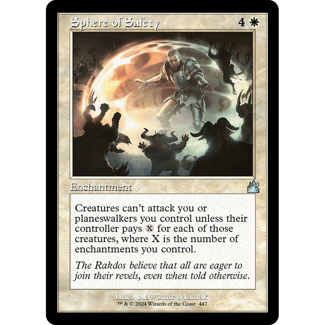Sphere of Safety (RVR-447) - Ravnica Remastered Foil