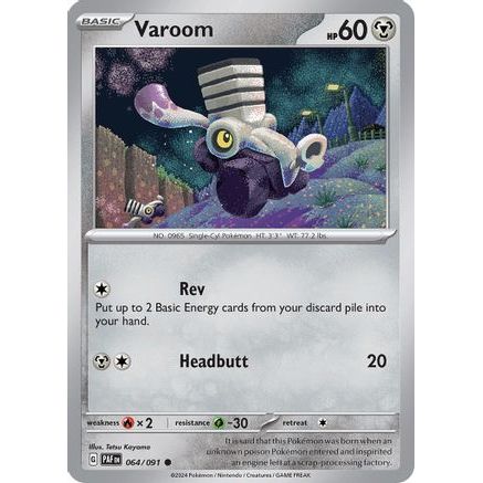 Varoom - 064/091 64 - SV Paldean Fates Reverse Holofoil