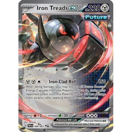 Iron Treads ex 66 - SV Paldean Fates Holofoil