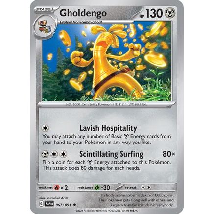 Gholdengo 67 - SV Paldean Fates Holofoil