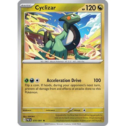Cyclizar - 070/091 70 - SV Paldean Fates Holofoil