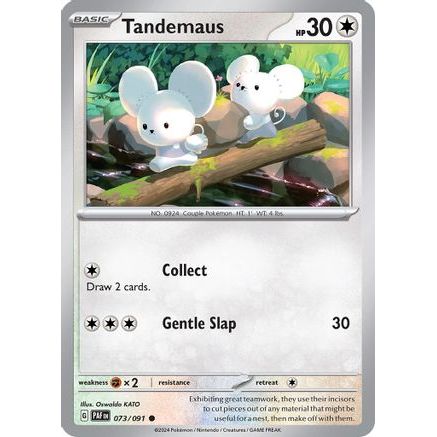 Tandemaus - 073/091 73 - SV Paldean Fates Reverse Holofoil