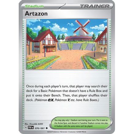 Artazon 76 - SV Paldean Fates Reverse Holofoil