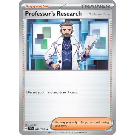 Professor's Research - 088/091 88 - SV Paldean Fates Holofoil