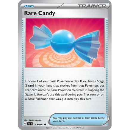 Rare Candy 89 - SV Paldean Fates Reverse Holofoil