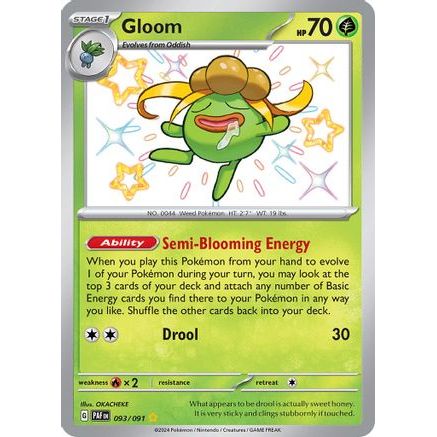 Gloom 93 - SV Paldean Fates Holofoil